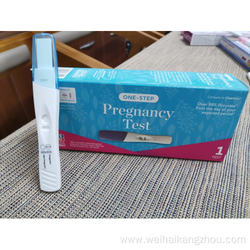 home pregnancy test midstream with 8.0mm inner strip